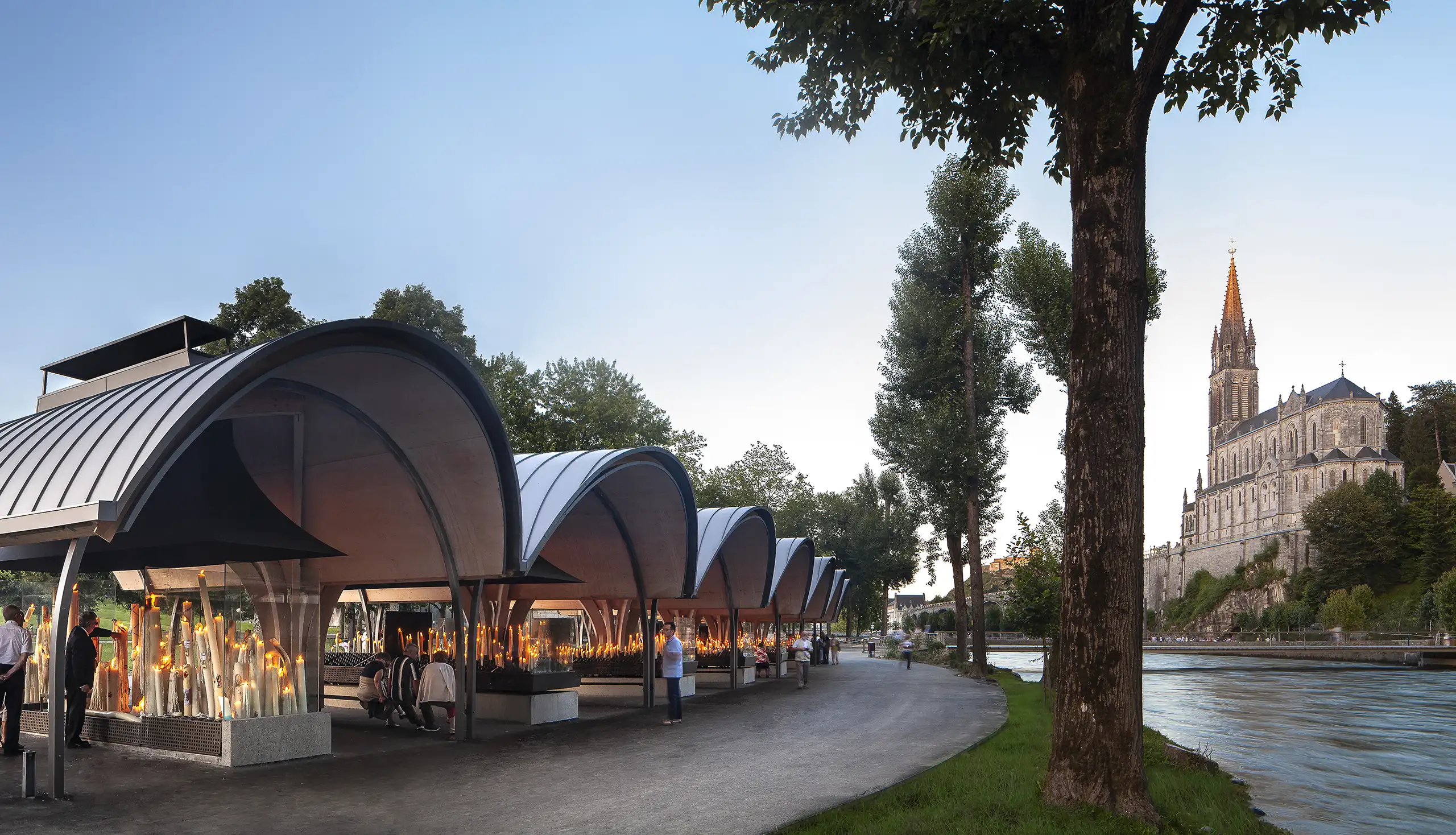 Vue sur une cathédrale